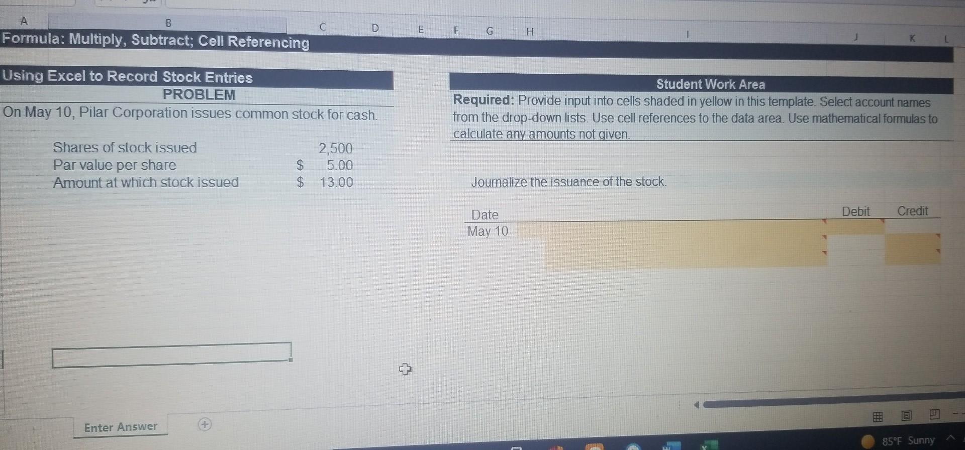 please add in formulas B C D E F G H