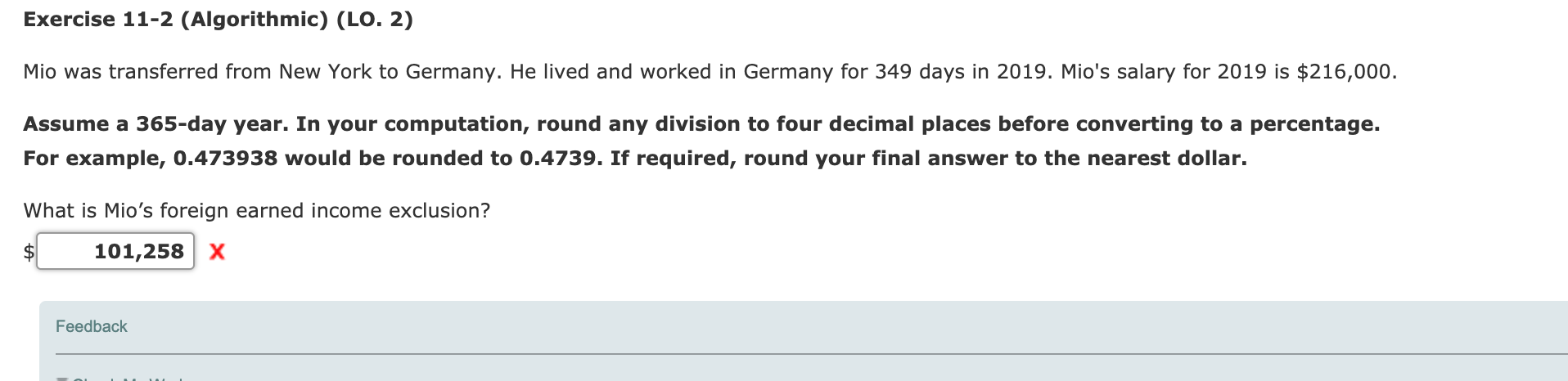 2019, Miranda records net earnings from self-employment of $242,100. She reports no