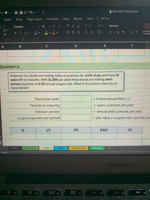  OBES FIN 3150 ICPS Bonds Insert Drow Pago Layout Formulas Data
