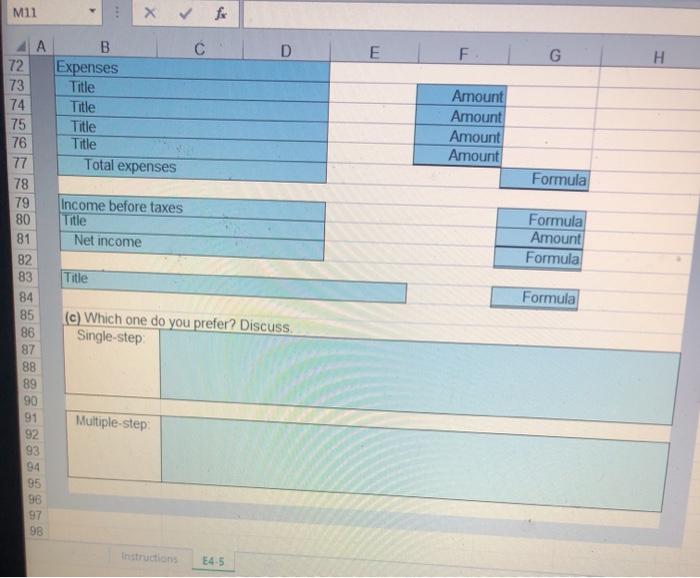 format. The discussion involves the following information related to P. Bride Company