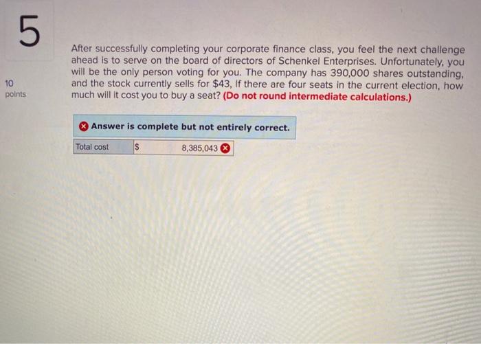 Studying for exam please make the answer clear and precise 5 After