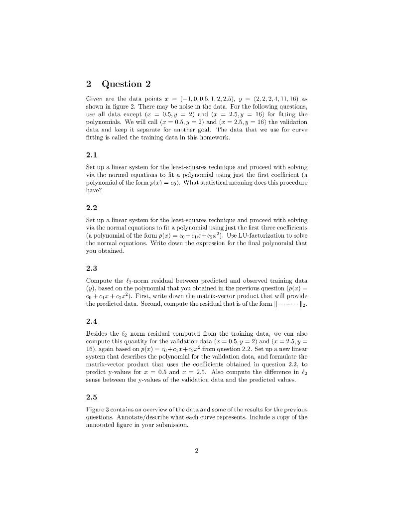 you see two lines (equations). a) Write down the equations for both