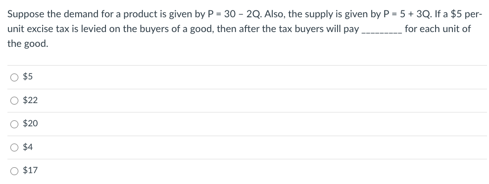 Please help with this Suppose the demand for a product is given