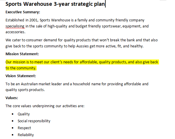 emphasis on budget friendly quality products, as well as the support of