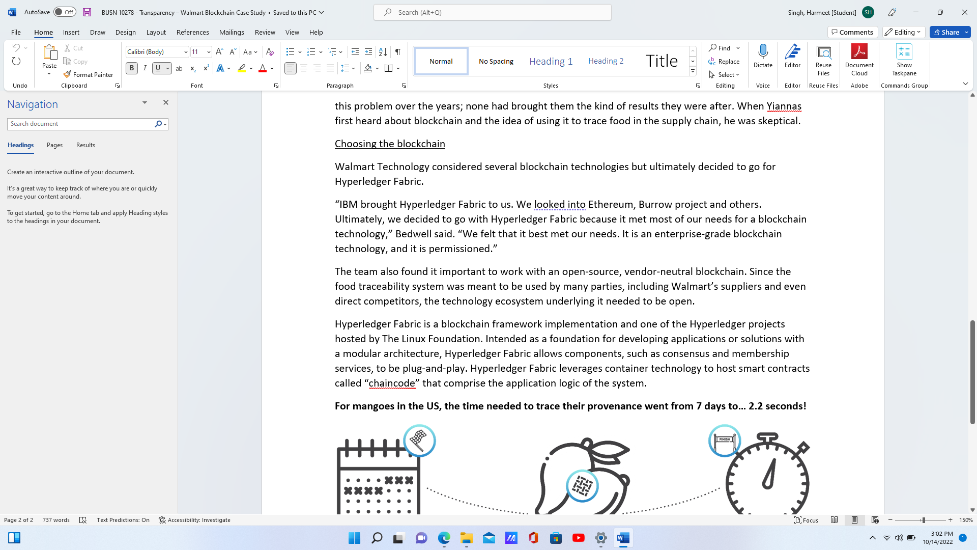 Case Study . Saved to this PC v 9 Search (Alt+Q) Singh,