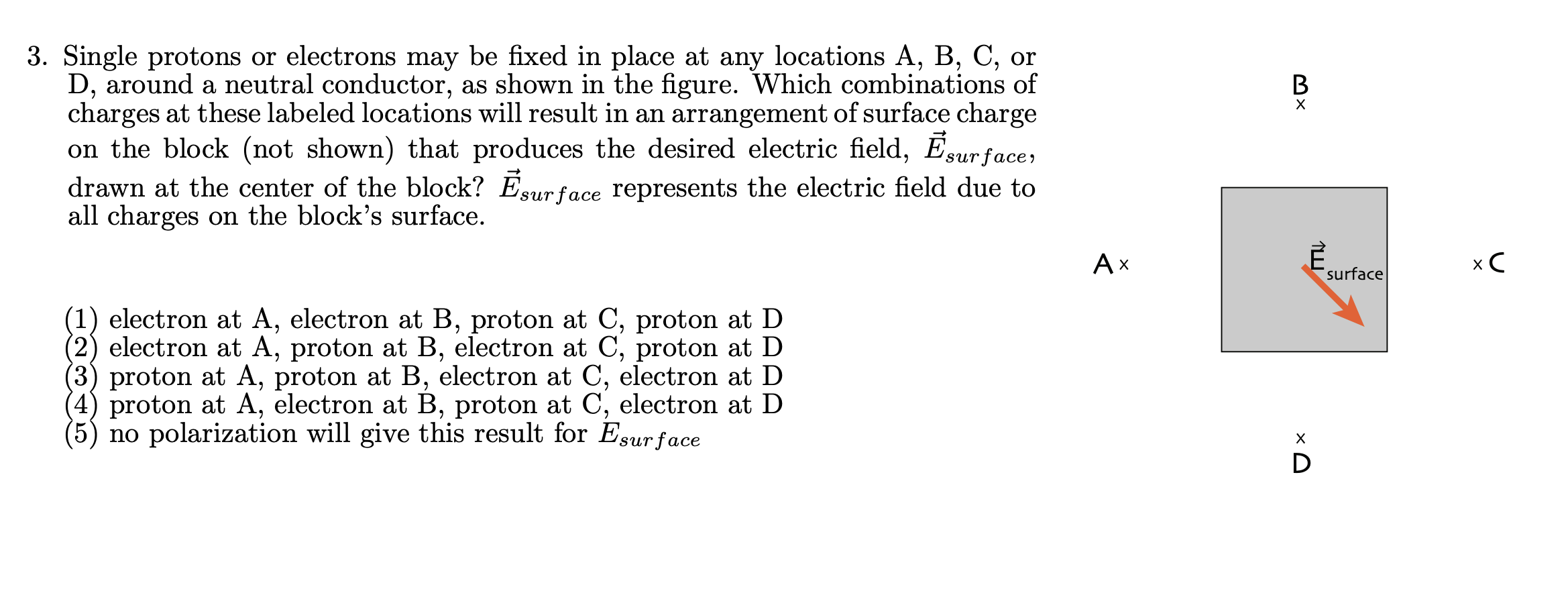  3. Single protons or electrons may be fixed in place at