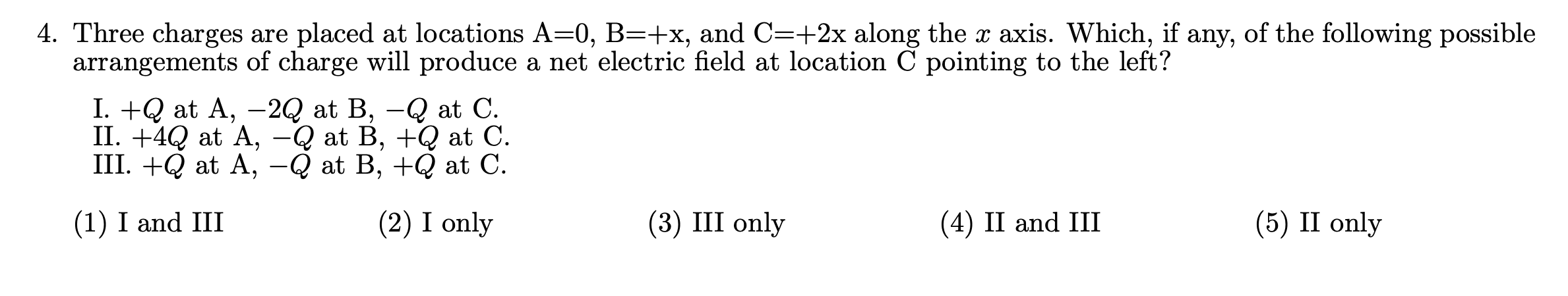any locations A, B, C, or D, around a neutral conductor, as