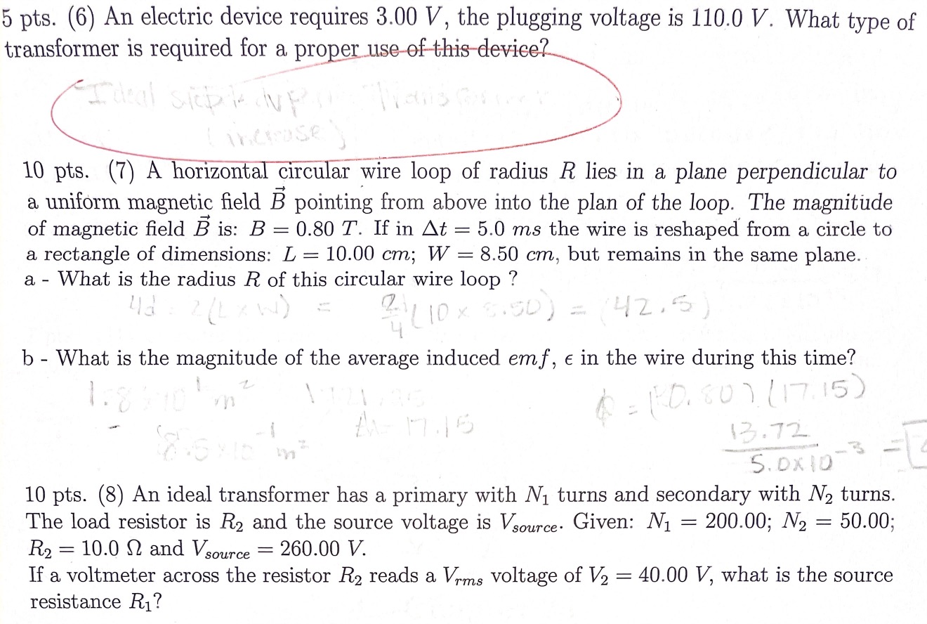 that the tangential speed of the charged particle is increased to three