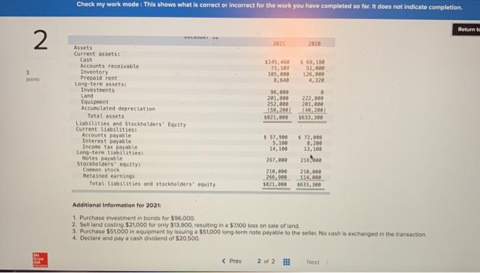 points The income statement, balance sheets, and additional information for Video Phones,