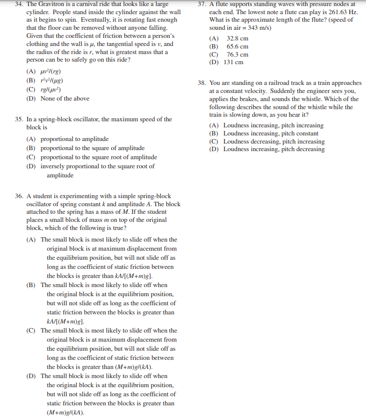 BC, EF, DE, AB, CD (B) AB, CD, DE, EF, BC (C)