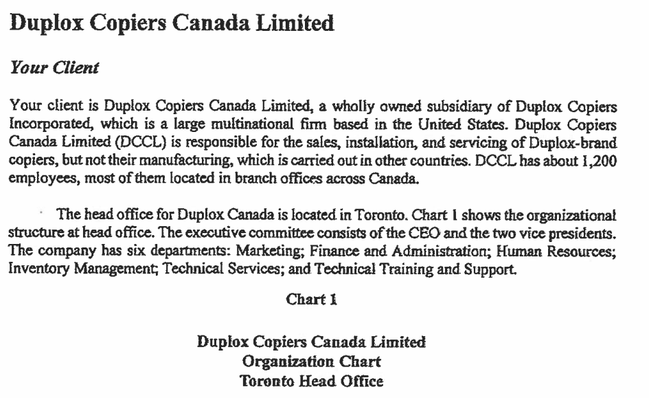 address each of the variables separately. If necessary, you may need to