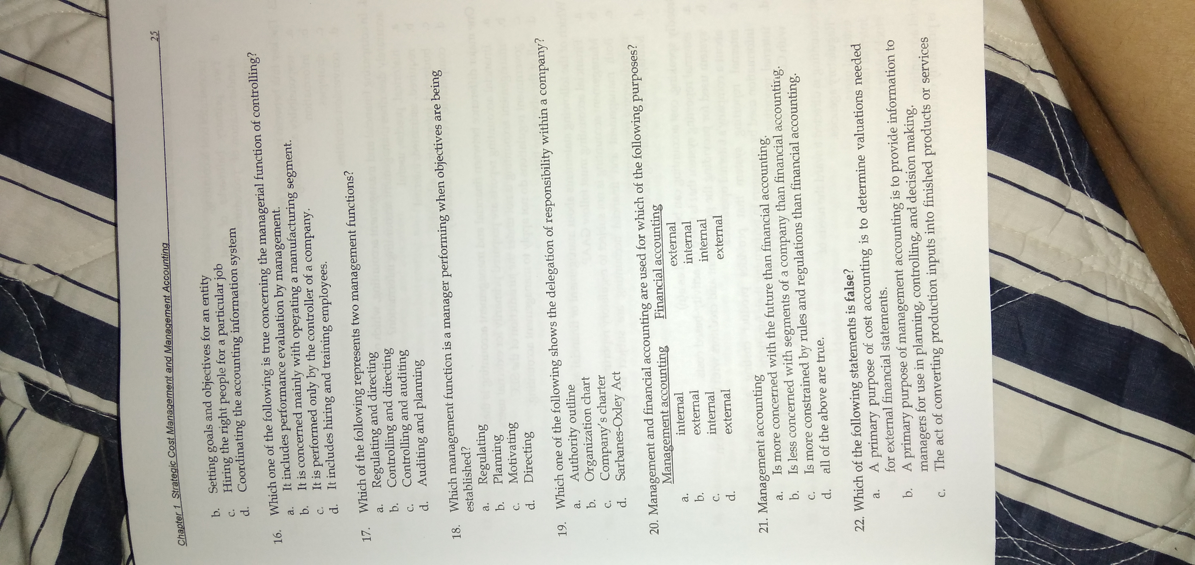accounting are general-purpose reports, whereas reports prepared in financial accounting are usually