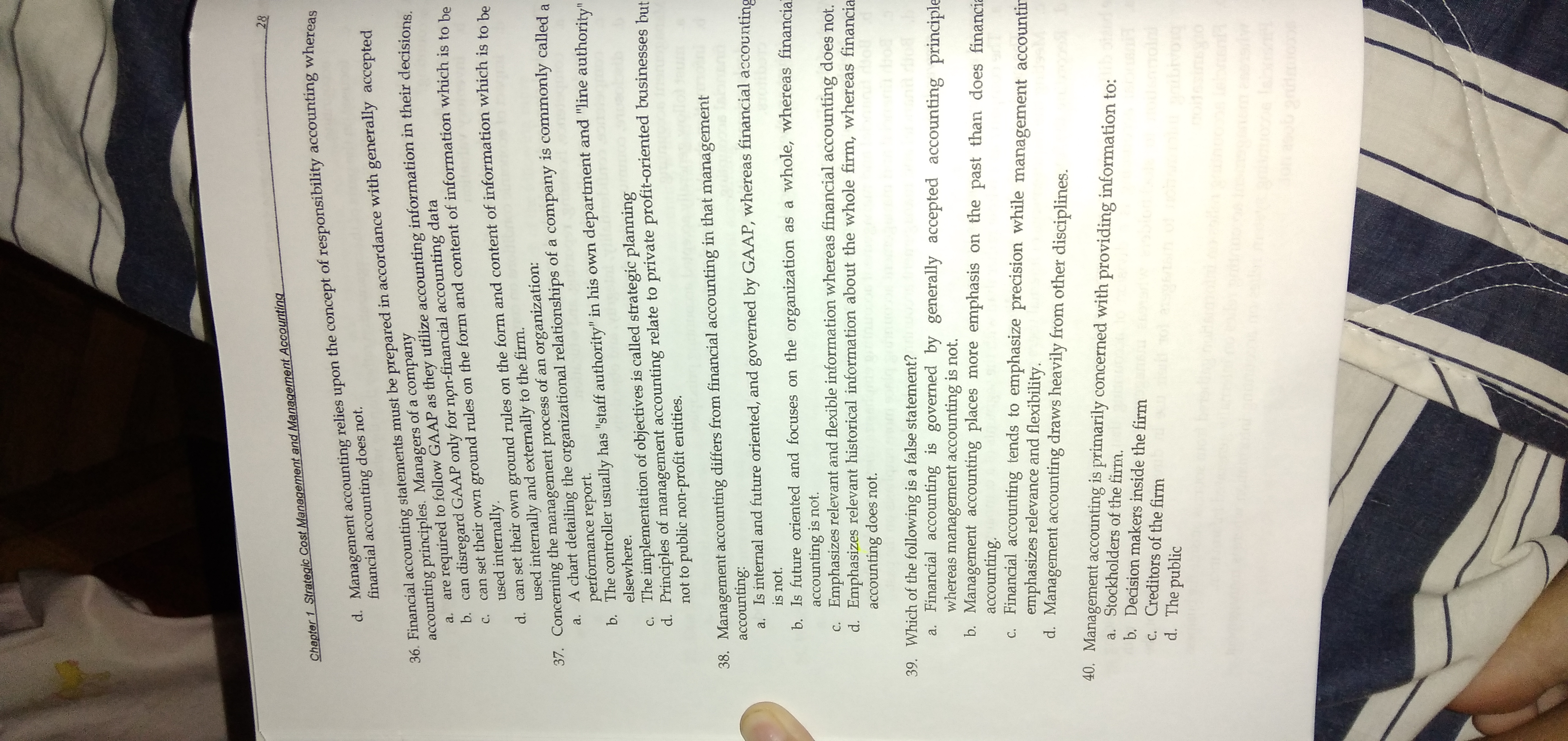 manufacturing companies. 4. Determining the unit cost of manufacturing a product is