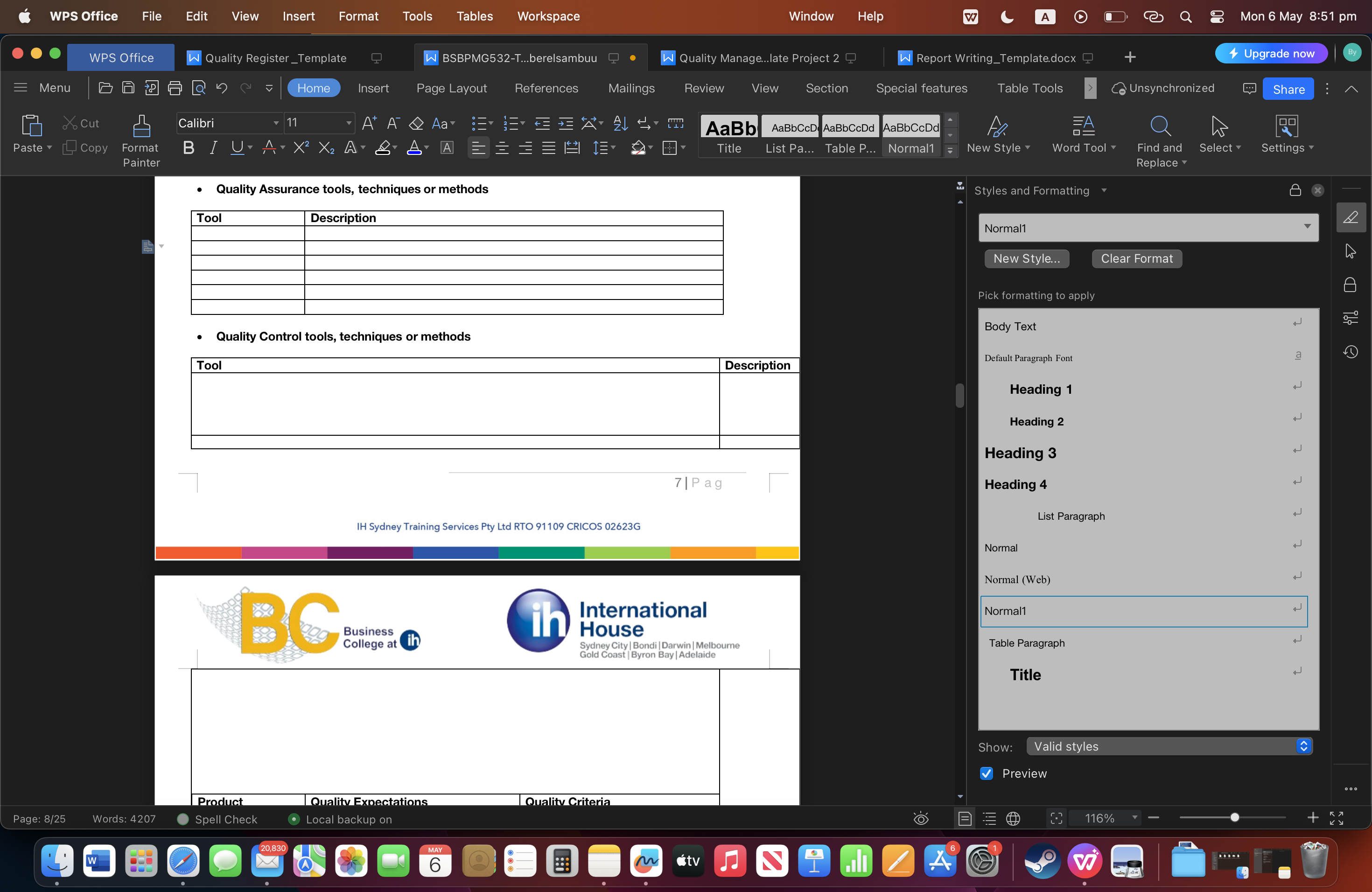 Review View Section Special features Unsynchronized Share % Cut Calibri 12 AA