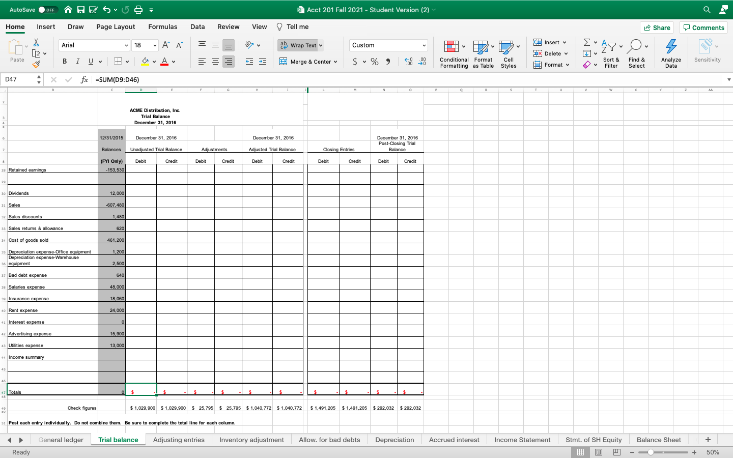 Version (2) 2 Tell me Home Insert Draw Page Layout Formulas Data