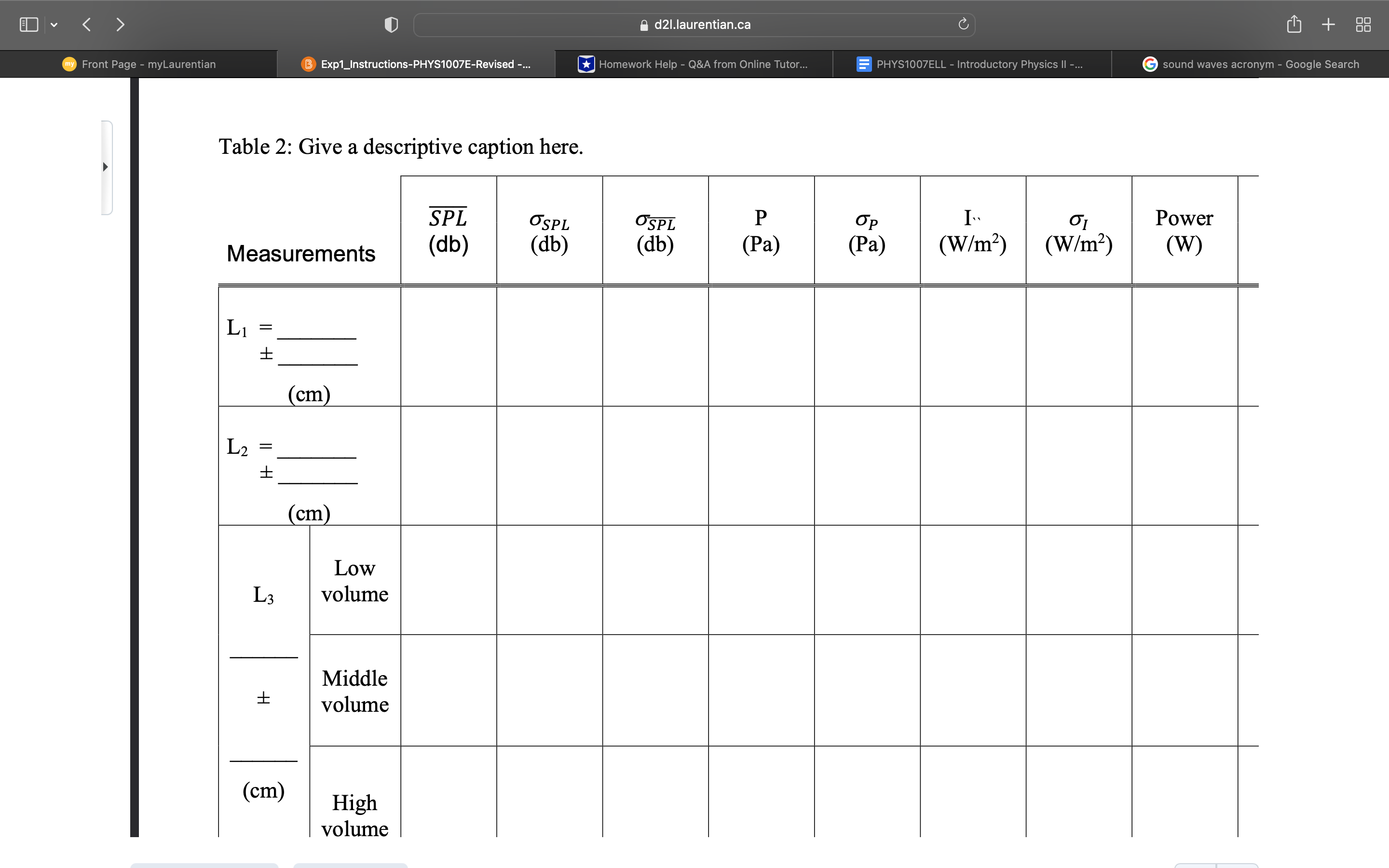 direction of wave motion. Download the Phyphox app onto your cell phone.