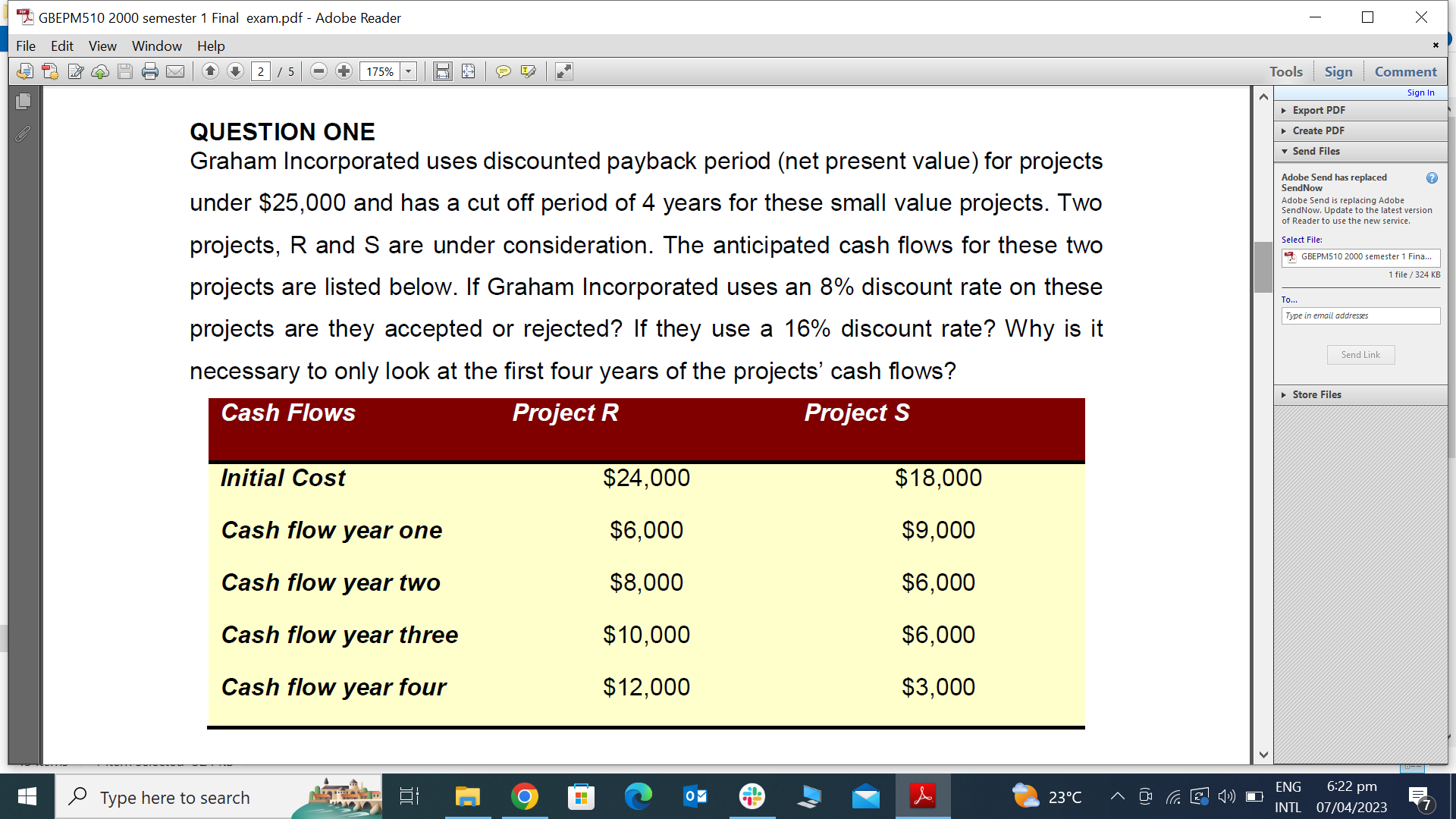 GBEPM510 2000 semester 1 Final exam.pdf - Adobe Reader 0 X