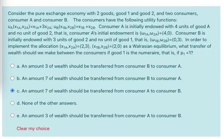 please help me answer this question quickly , thanks ! Consider the