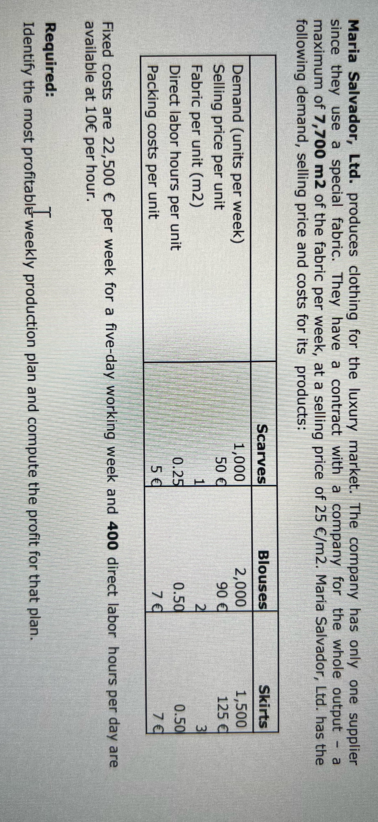 Please show steps and keep in mind the 400 maximum hours Maria
