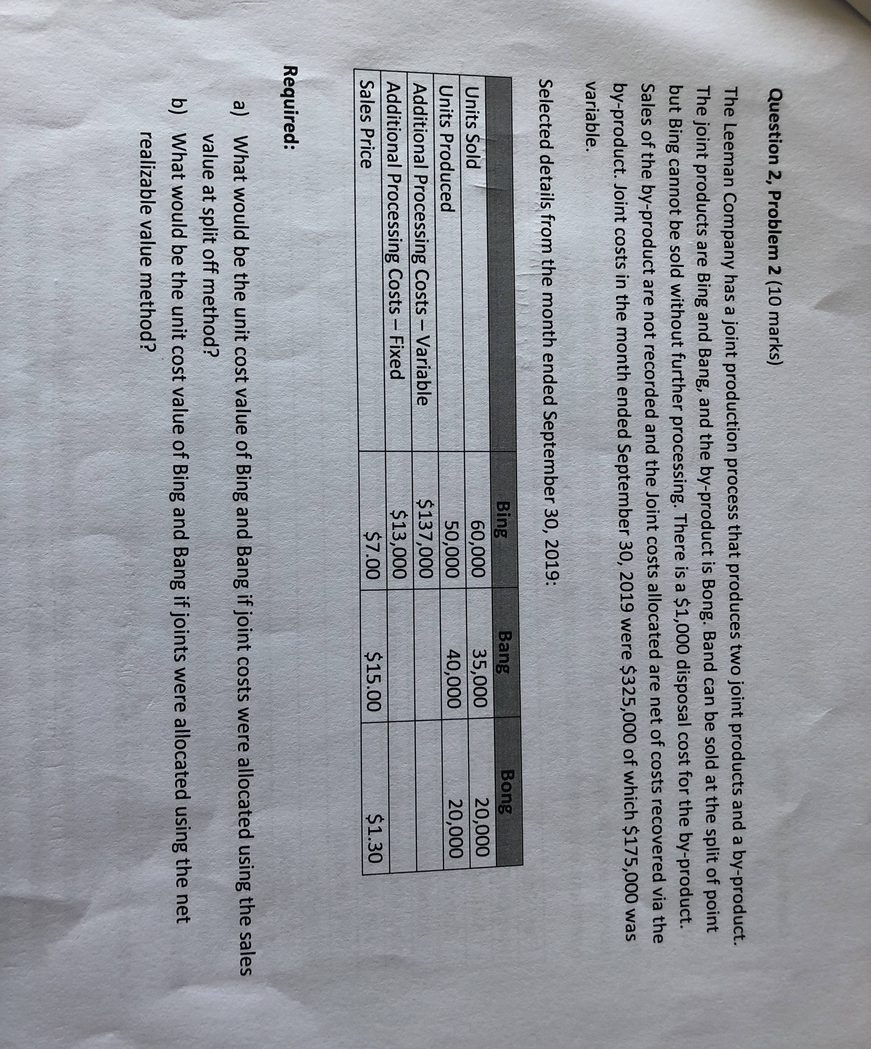 Hello, could you please assist me in determining this split off value
