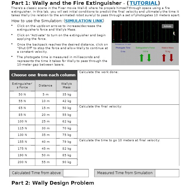  Part 1: Wally and the Fire Extinguisher - (TUTORIAL) There's a