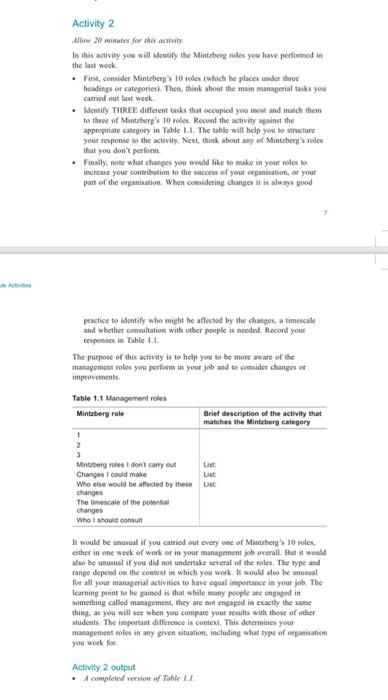 job is hard to describe? These first two readings should provide you
