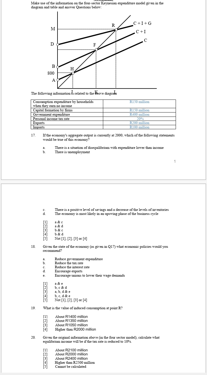 Aaccording to the table help me answer the following Make use of