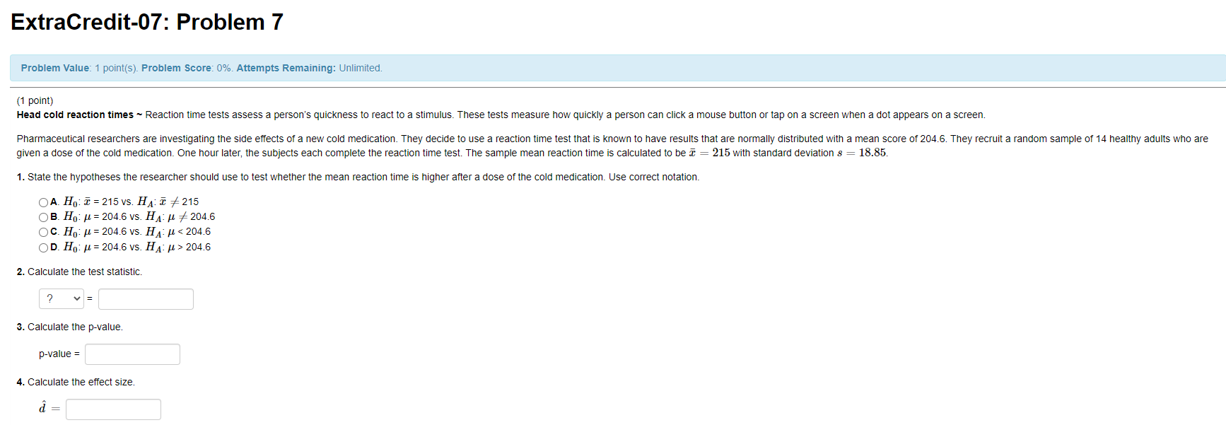a premium rate is charged. The testable hypotheses in this situation are