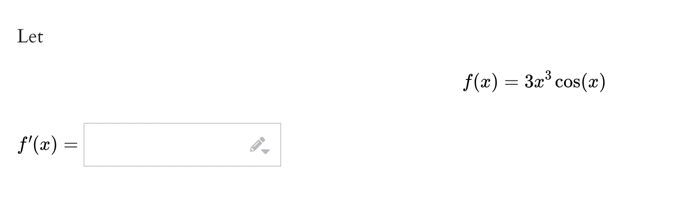 = x sin x tan x. Answer: y =