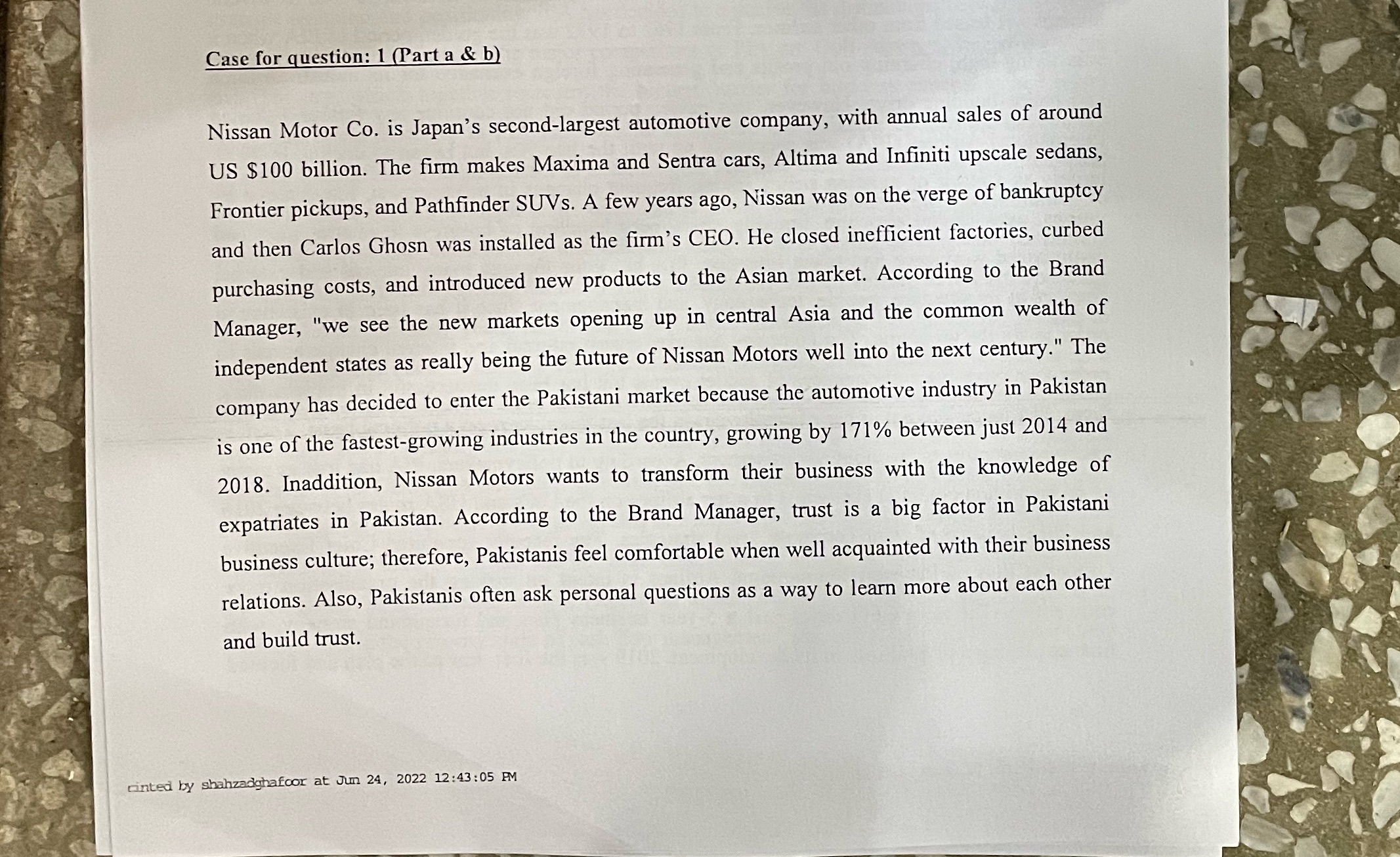 Quick answer required Question:1Part a): If you were in charge of recruiting