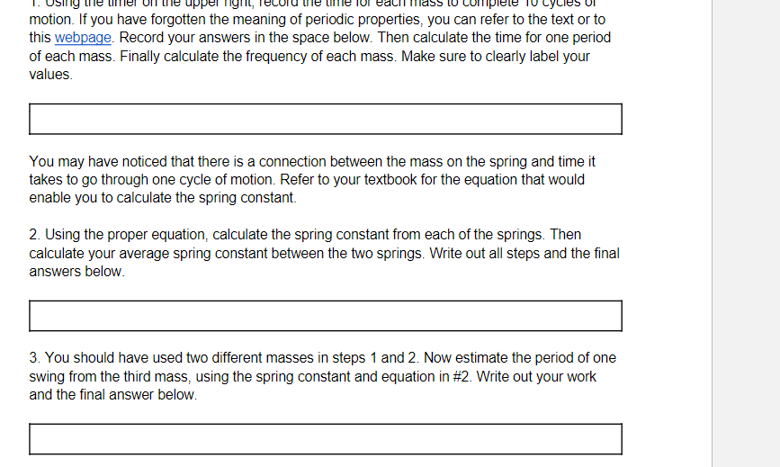 T. Using the timer off the upper fight, record the time
