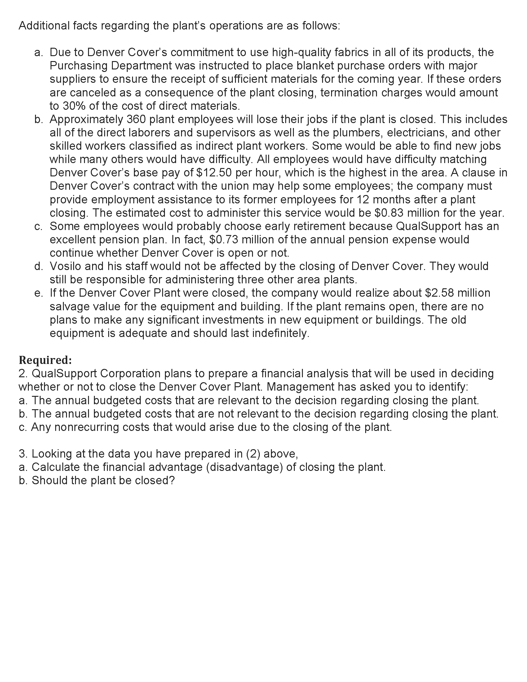 & PROVIDE THE CORRECT ANSWER(s). PLEASE SHOW WORK, if at all possible.