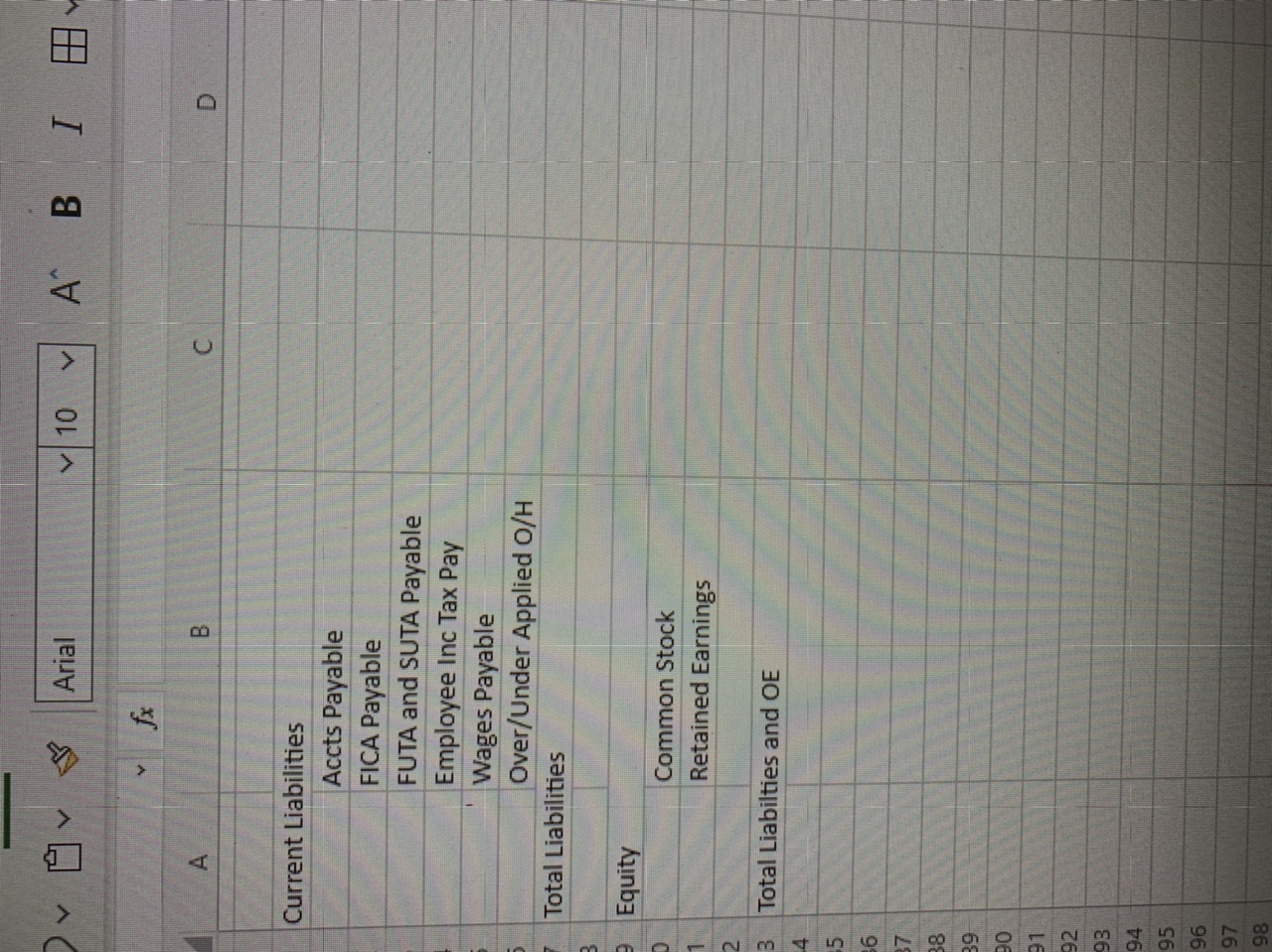 overhead 5 to record completion of job 6 to record sale 6