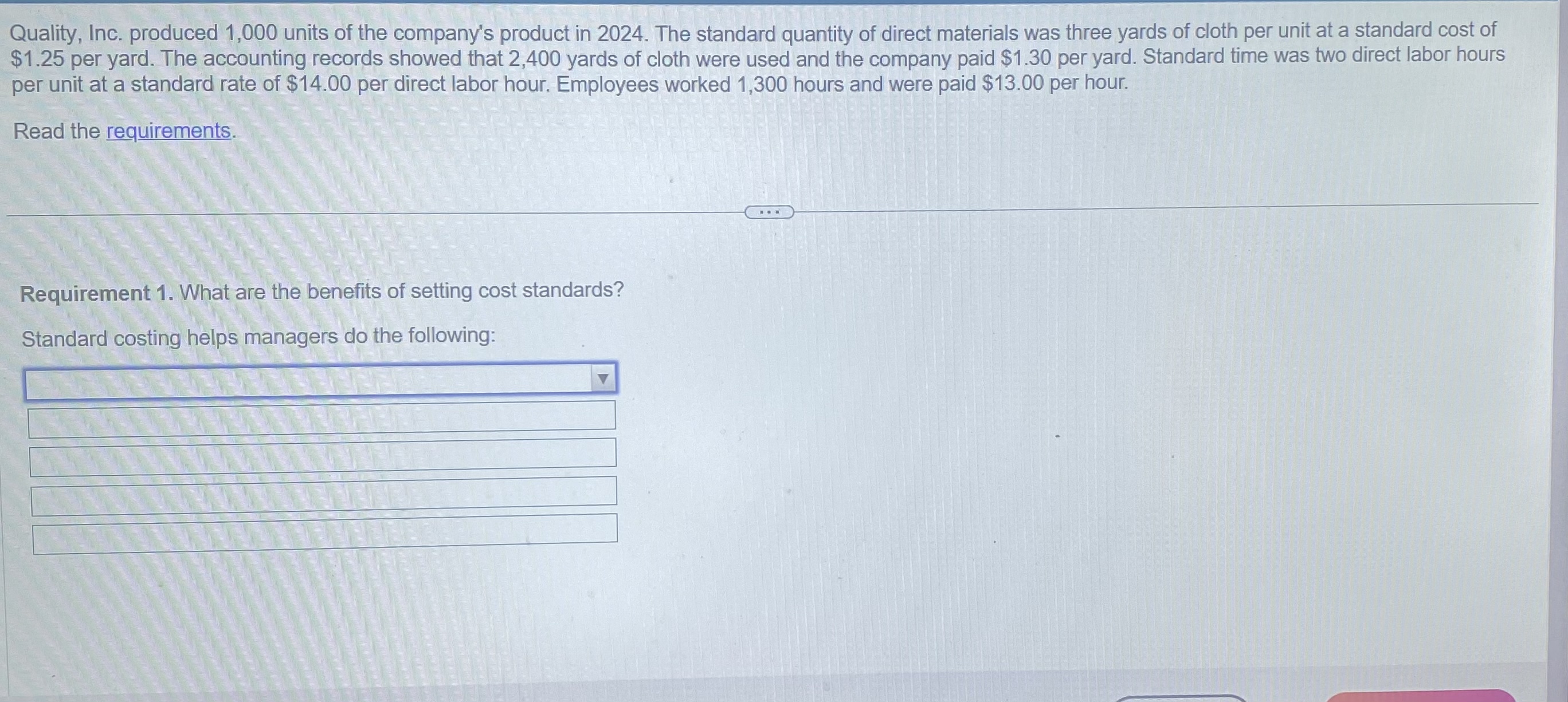 volume Prepare the master budget Set sales prices of products and services