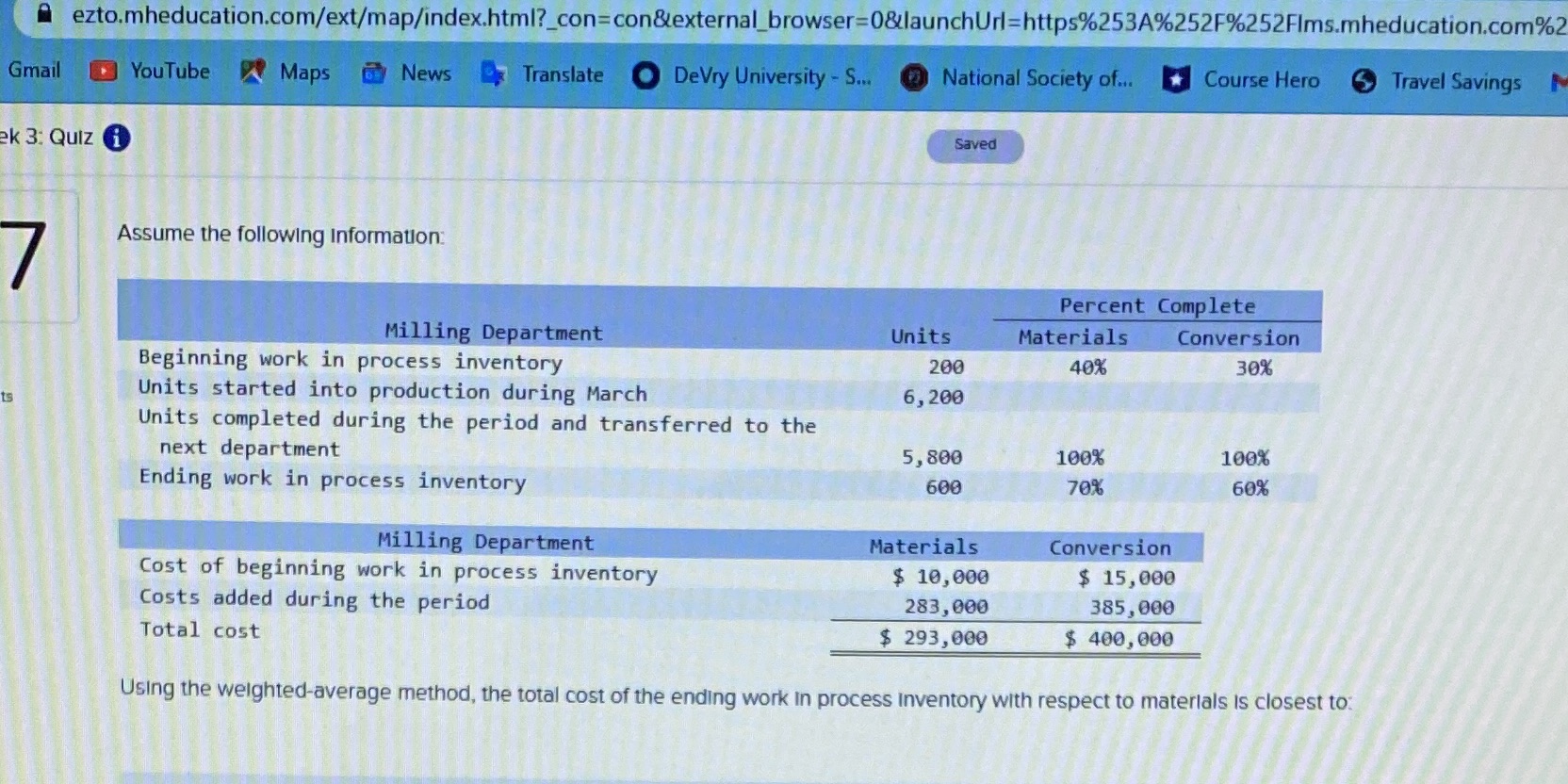 ezto.mheducation.com/ext/map/index.html?_con=con&external_browser=0&launchUrl=https%253A%252F%252Flms.mheducation.com%2 Gmail YouTube Maps News Translate Devry University - S. National