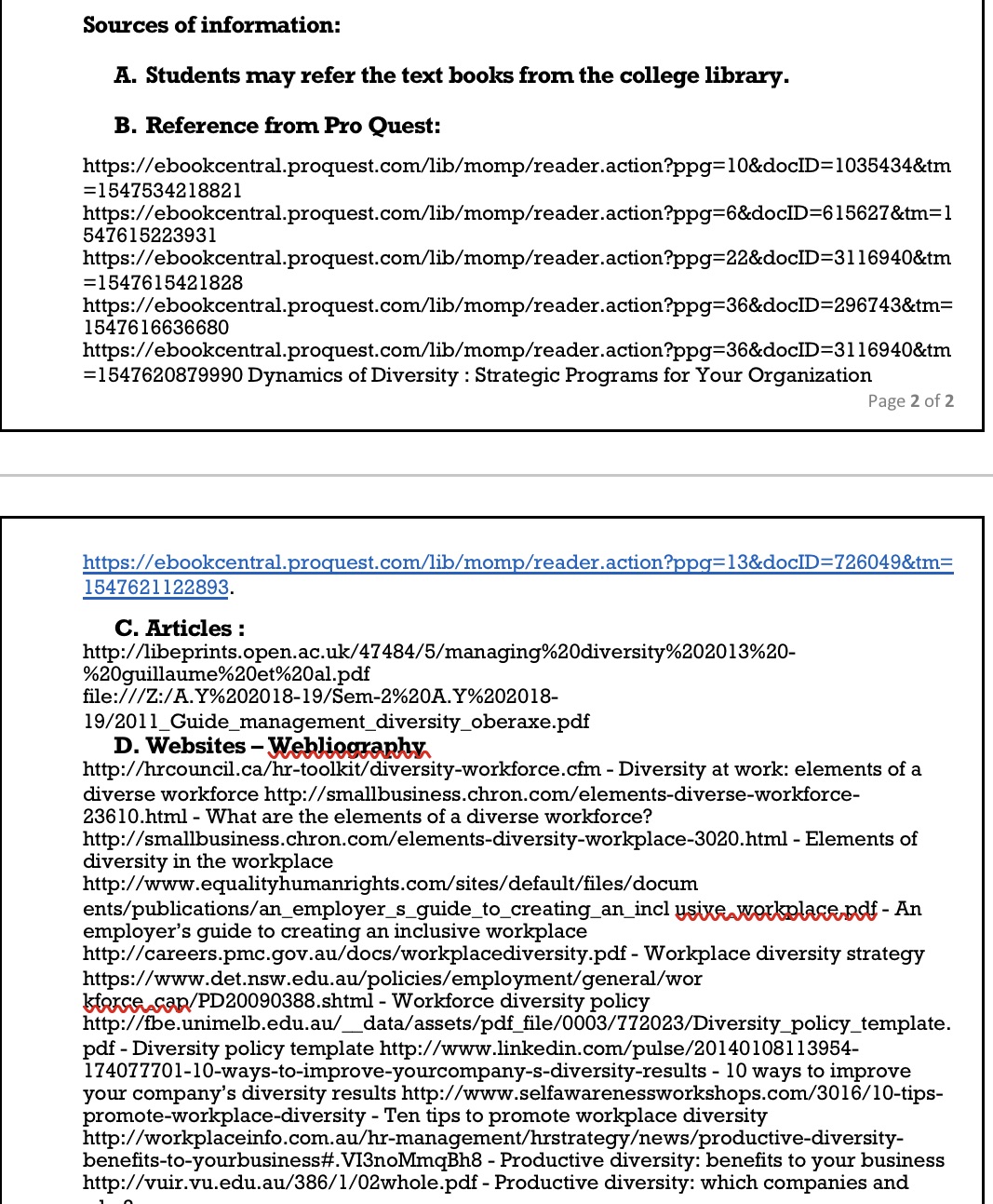 about the company (Organizational Profile) a. Collect the basic of information of