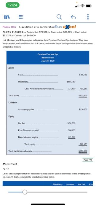 They have discussed the following alternative plans for sharing profit and losses.