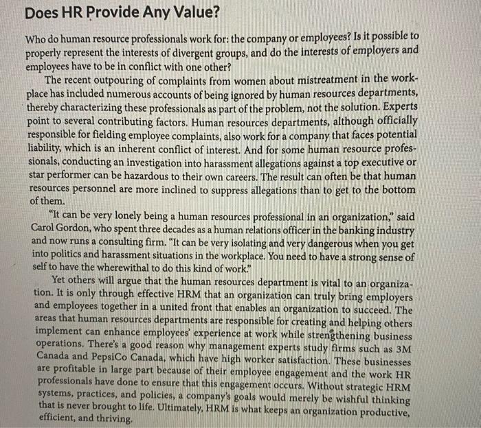 for the company or employees? Is it possible to properly represent the