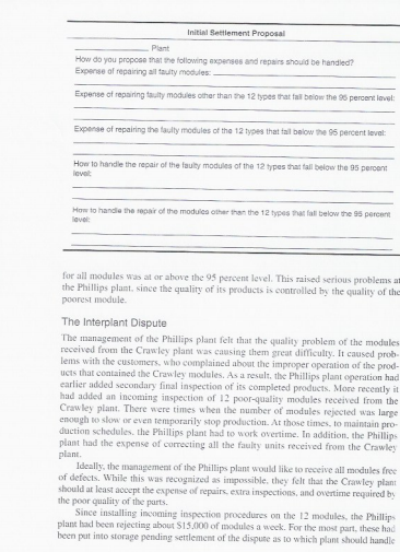 and write a negotiation plan as/for the managementbased on the following1) Introduction2)