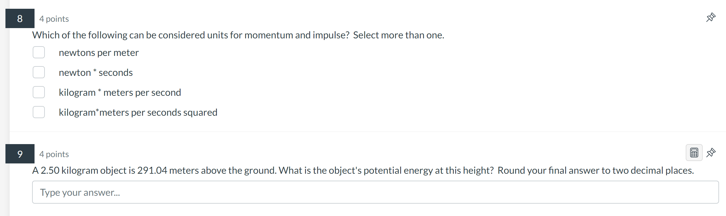 speed? Round your answer to two decimal places. Type your answer... 4