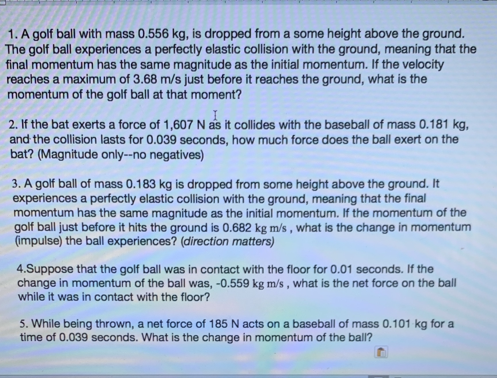 hello this is about collisions in physics. i already solved all of