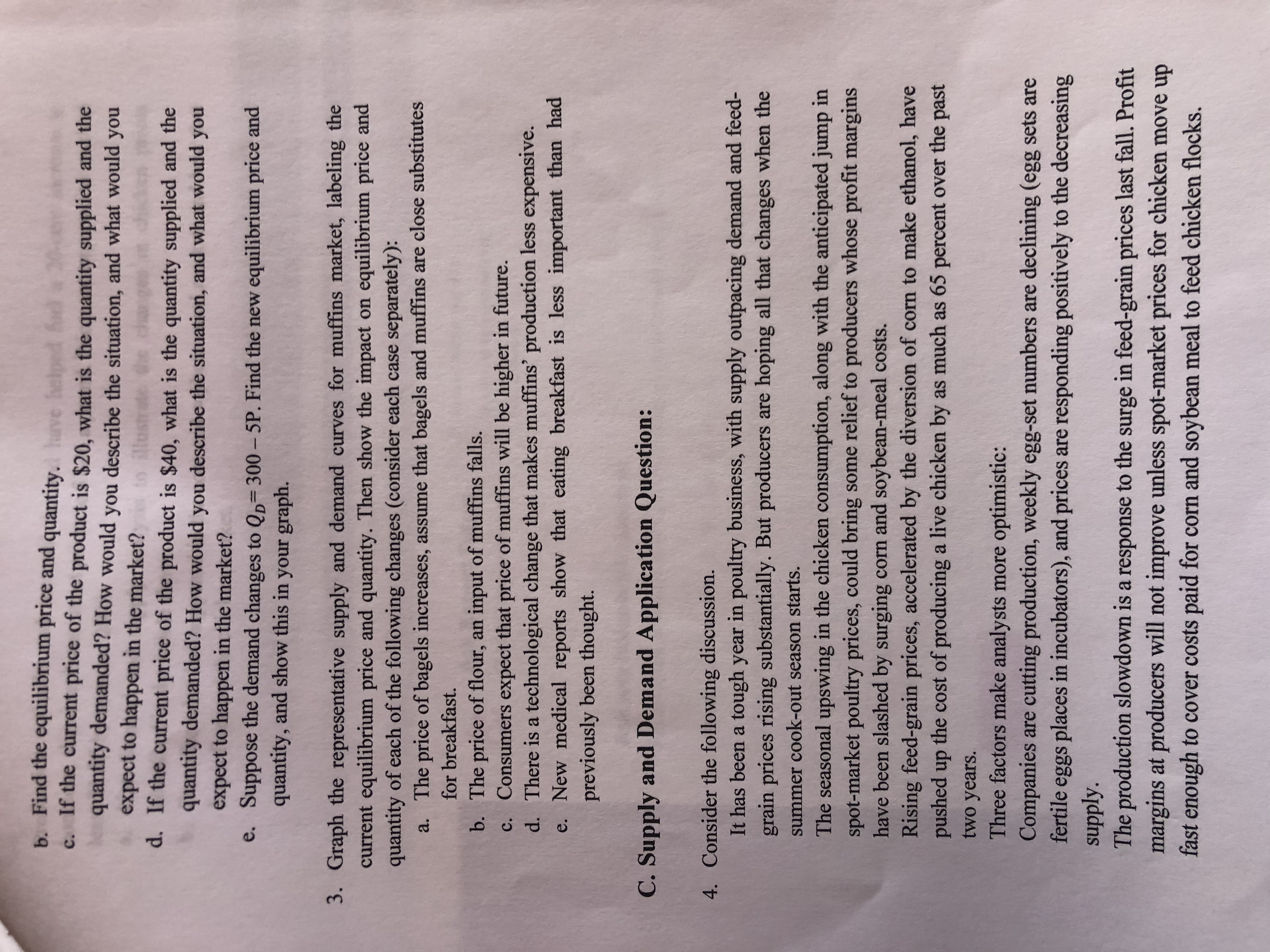 1 and 2: Marginal Analysis; Demand, Supply, and Equilibrium Prices A. Marginal