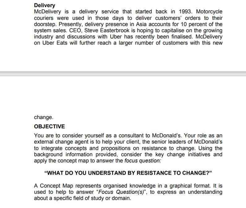 considering the key change initiatives, how do we apply to answer the