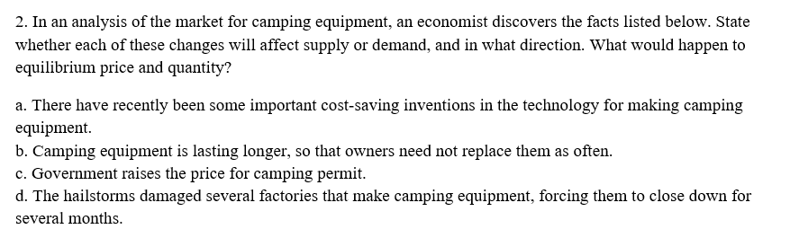 Please try to do at least 10 statements for each question and