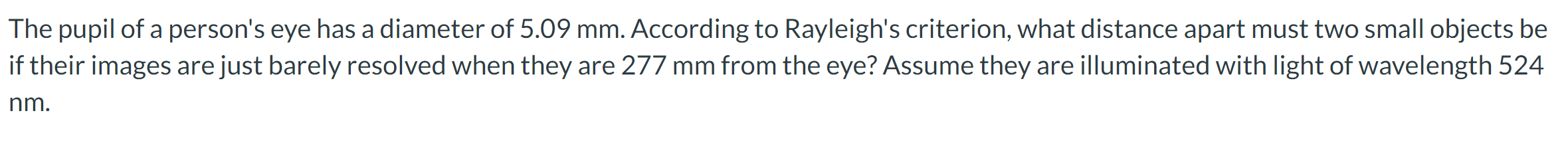 viewing screen is 3.24 m distant. On the screen, what is the