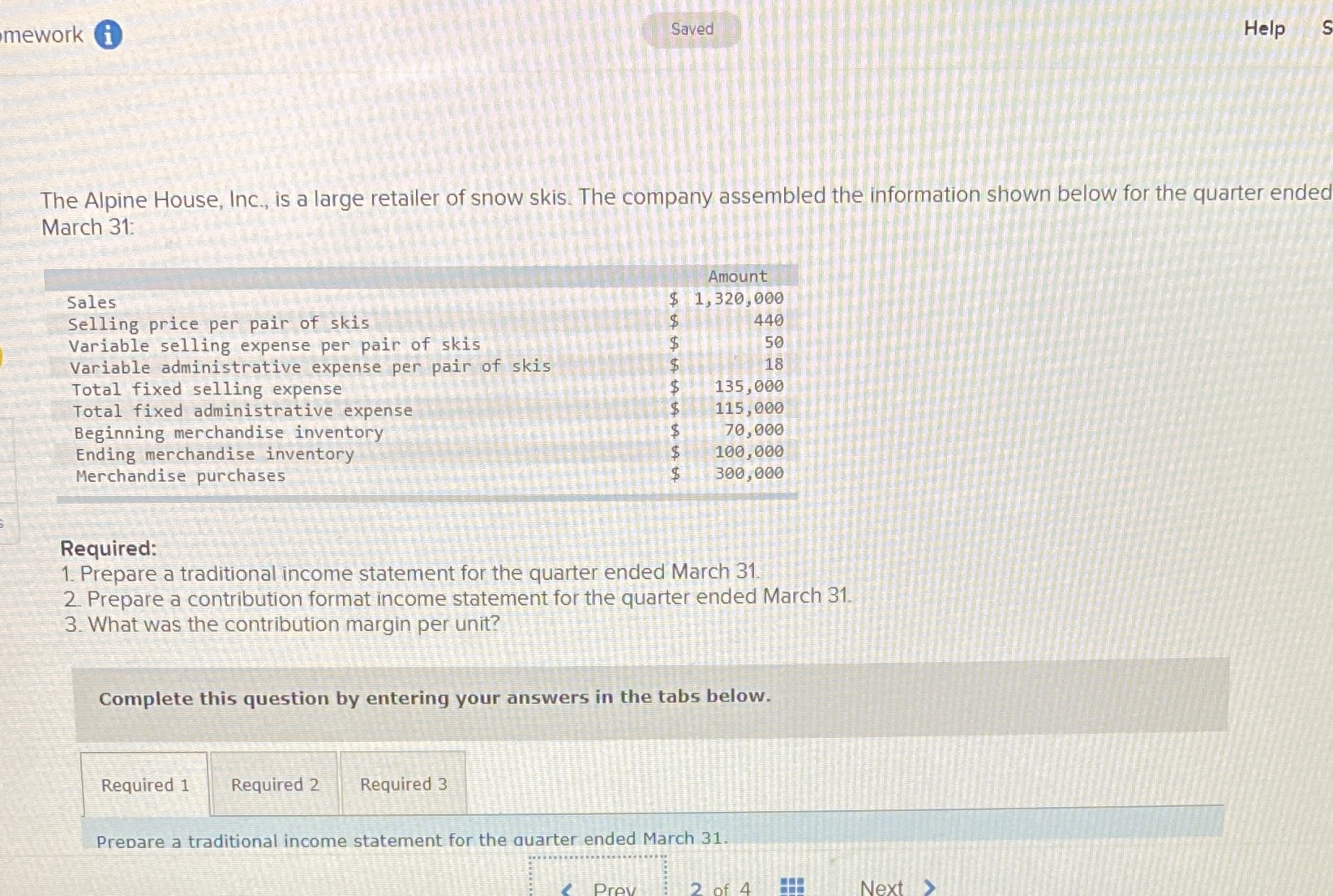  mework i Saved Help The Alpine House, Inc., is a large