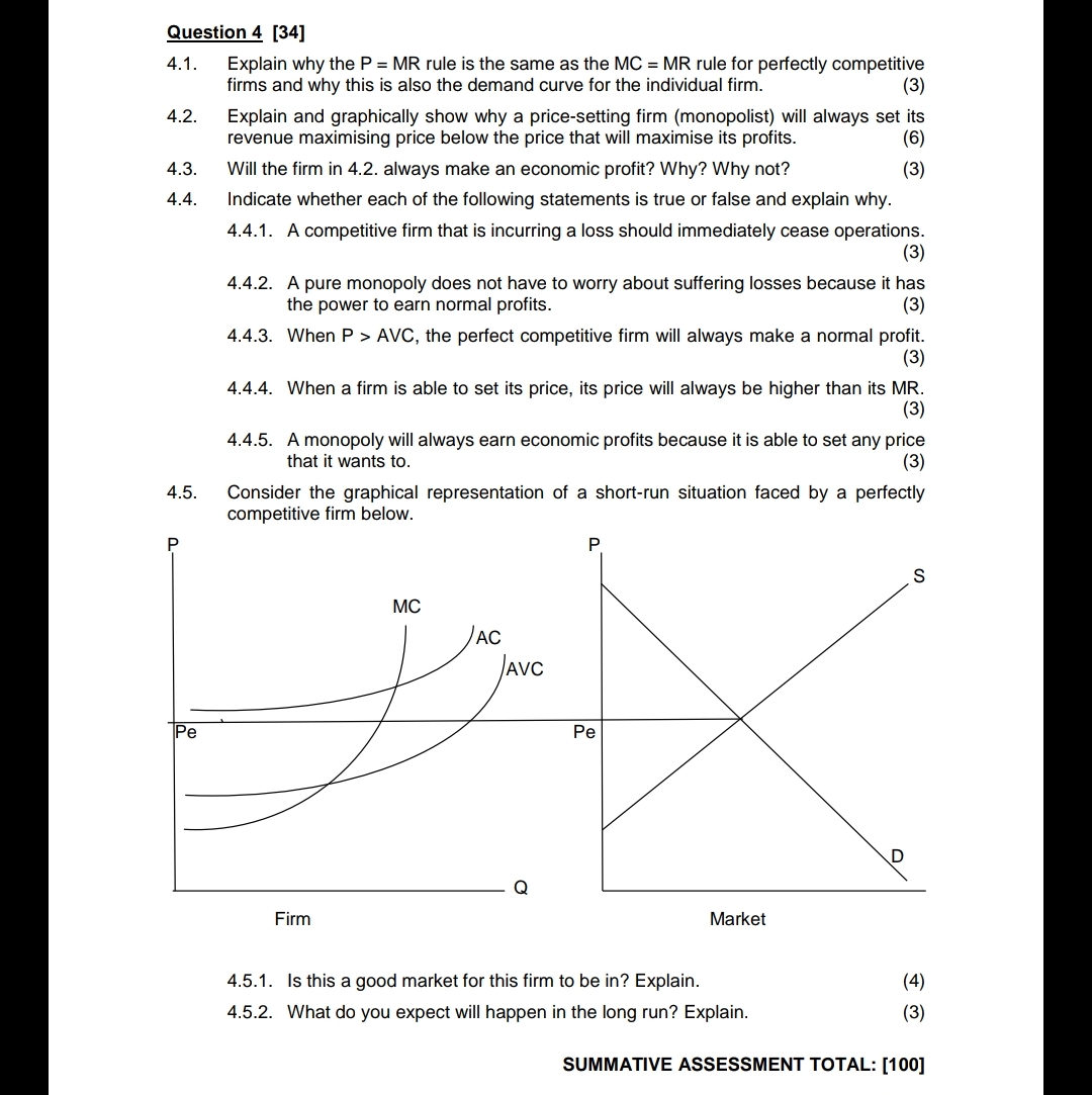 Question 4 I need help in an hour please Question 4 [34]