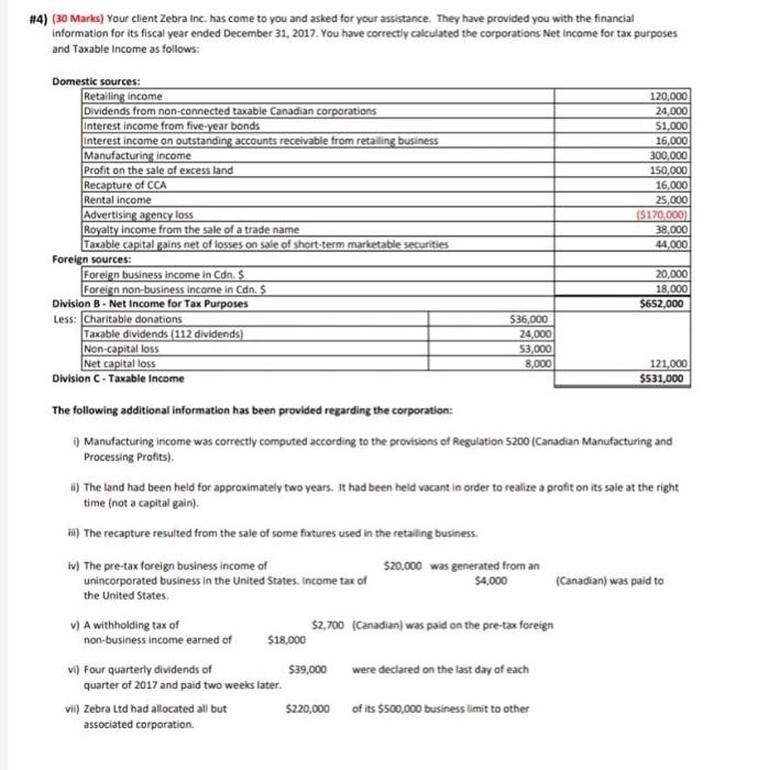 please answer on a paper as fast aa you can #4) (30