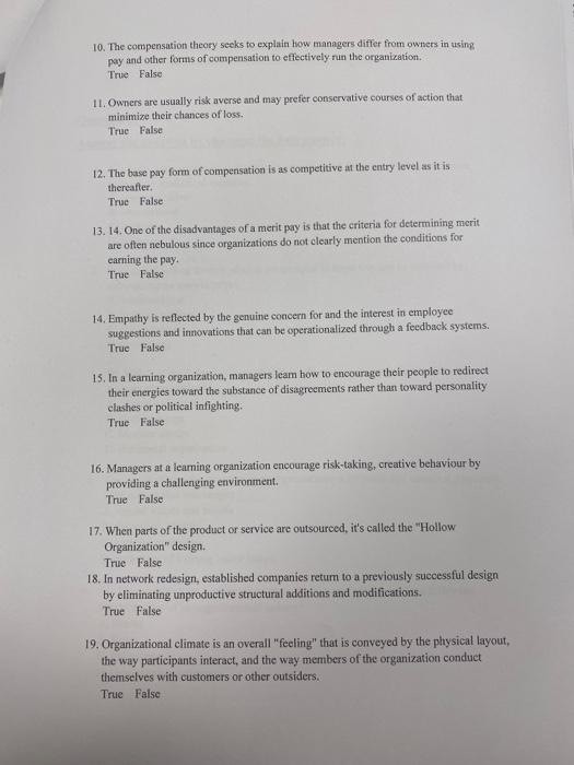 or FALSE: 1. The person-situation interaction dimension suggests that people are static,