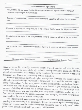 and write negotiation plan as/for the managementbased on the following1) Implementation of